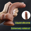 7.6in Realistic Silicone Soft Dildo Sex Toy Perfect For Masturbation