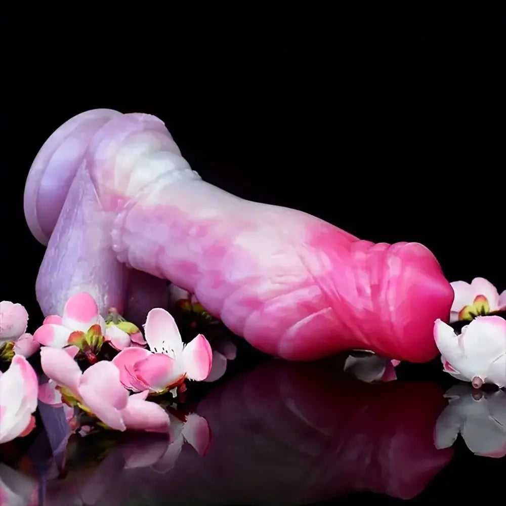 7.6in Soft Silicone Fantasy Monster Dildo For Prostate Vagina Pleasure