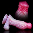 7.6in Soft Silicone Fantasy Monster Dildo For Prostate Vagina Pleasure