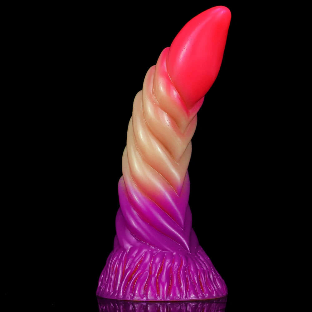 7.6in Spiral Snake Odd Fantasy Dildo For Adult Women Men Orgasm
