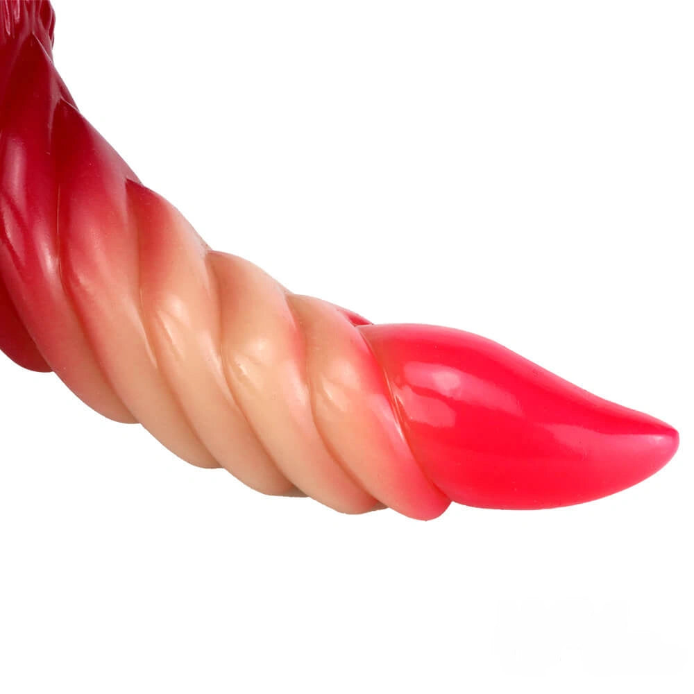 7.6in Spiral Snake Odd Fantasy Dildo For Adult Women Men Orgasm