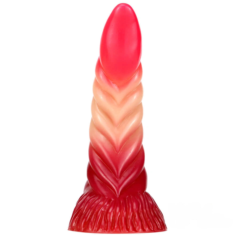 7.6in Spiral Snake Odd Fantasy Dildo For Adult Women Men Orgasm