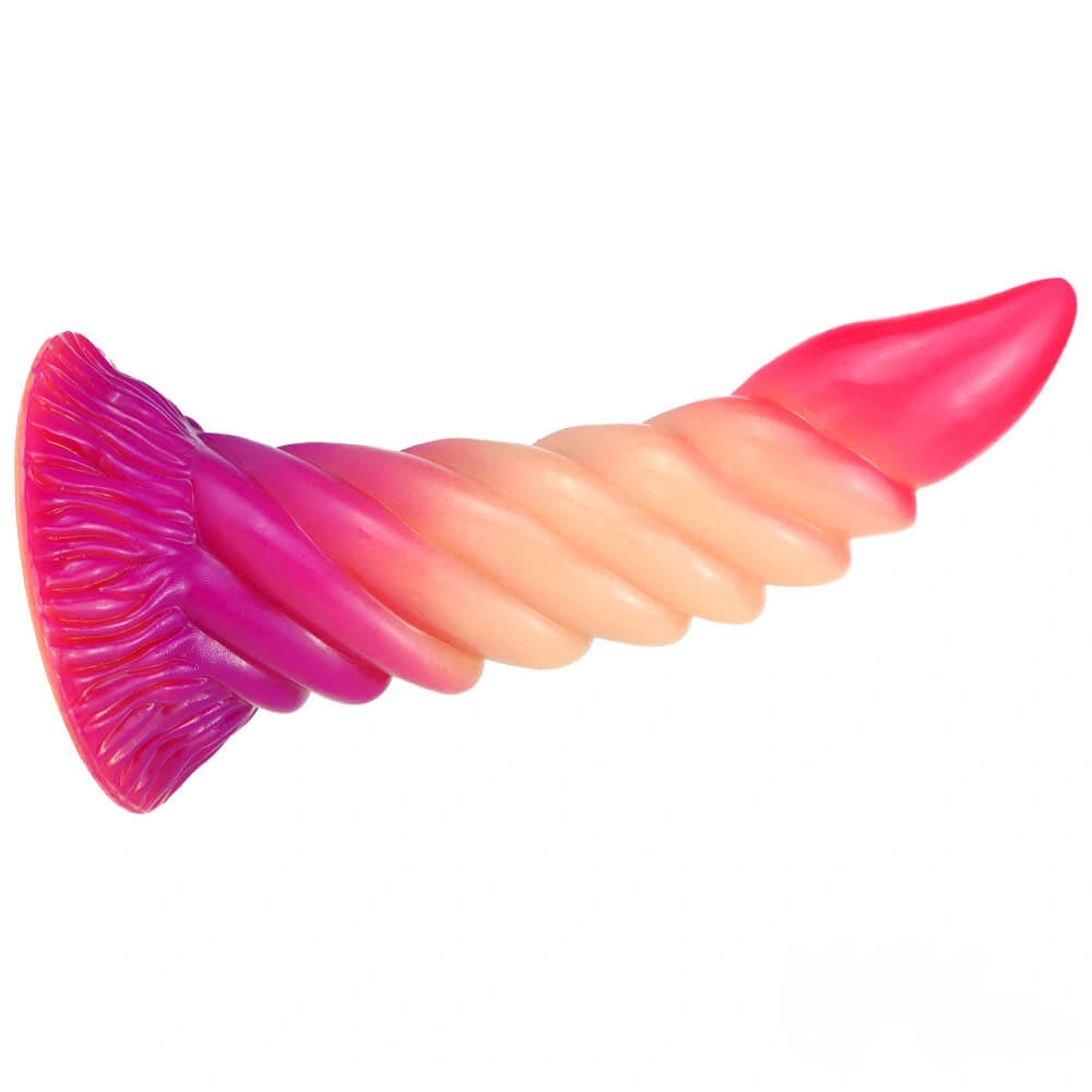 7.6in Spiral Snake Odd Fantasy Dildo For Adult Women Men Orgasm