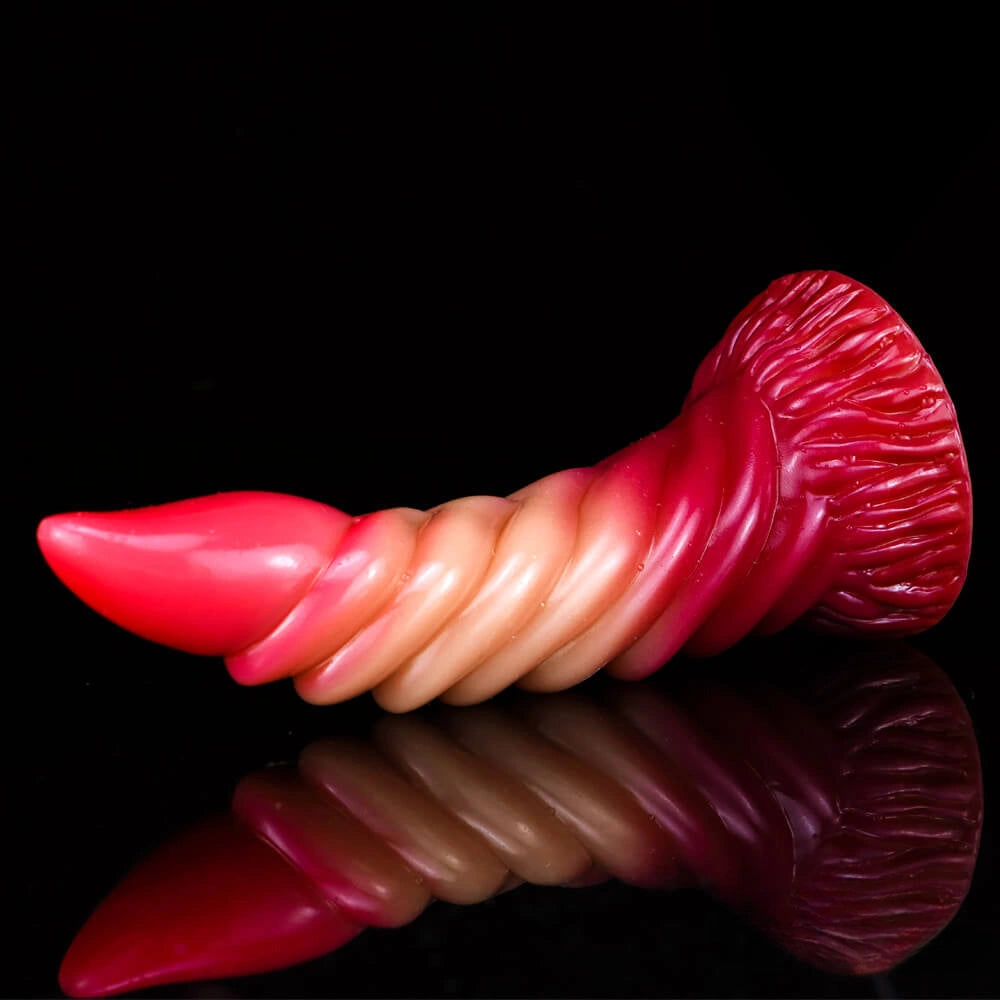 7.6in Spiral Snake Odd Fantasy Dildo For Adult Women Men Orgasm