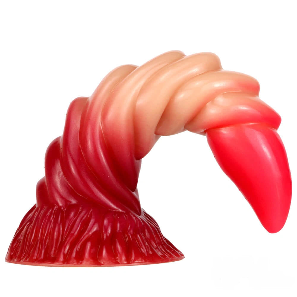 7.6in Spiral Snake Odd Fantasy Dildo For Adult Women Men Orgasm