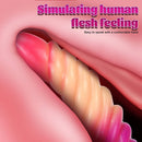 7.6in Spiral Snake Odd Fantasy Dildo For Adult Women Men Orgasm