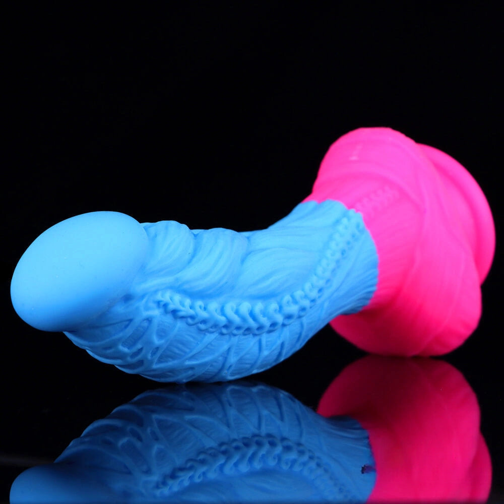 7.6in Top Quality Silicone Makeup Dildo For Anus Vagina Massage