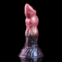 7.71in Dual Density Silicone Odd Dildo Adult Masturbation Pleasure Toy