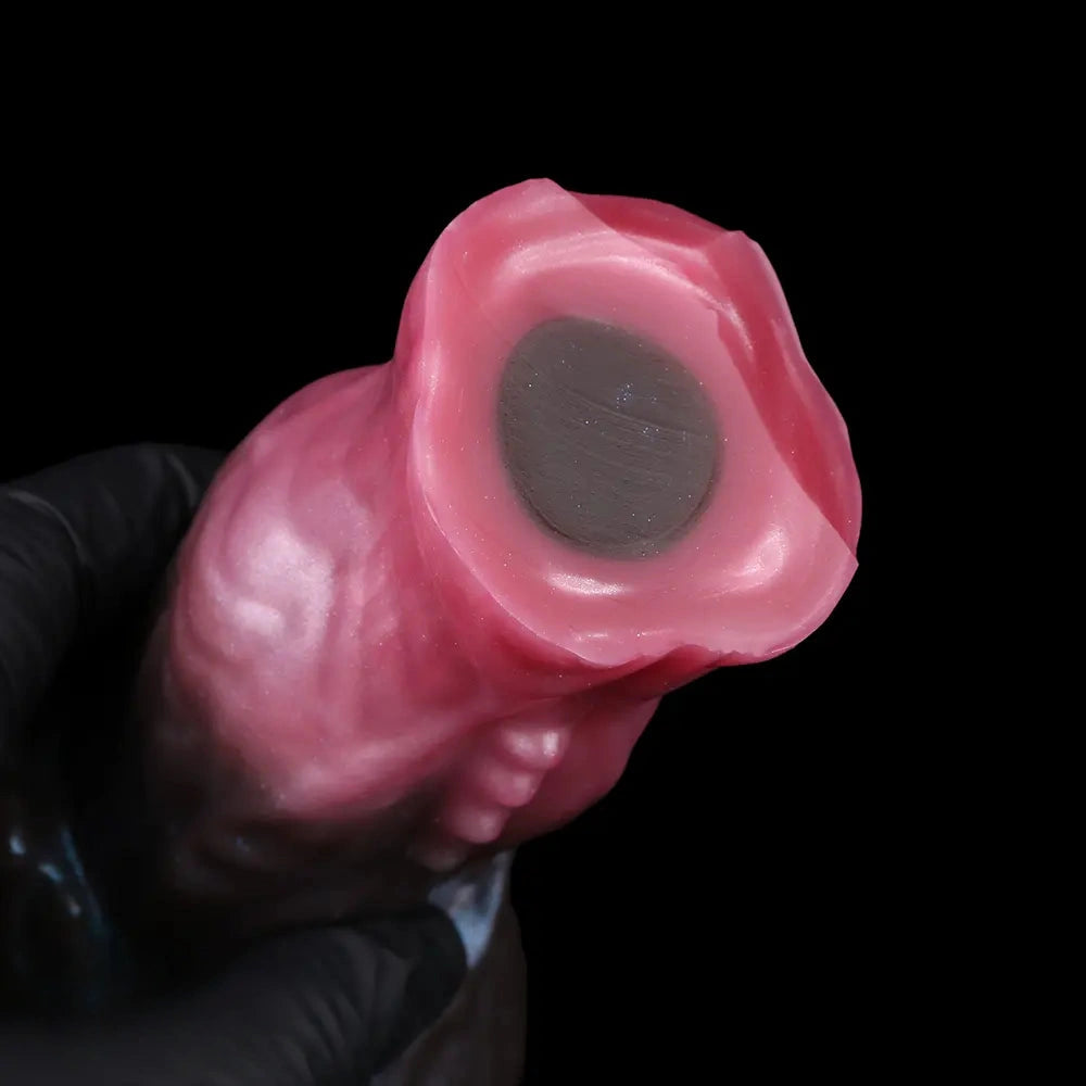 7.71in Dual Density Silicone Odd Dildo Adult Masturbation Pleasure Toy