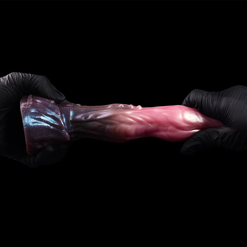 7.71in Dual Density Silicone Odd Dildo Adult Masturbation Pleasure Toy