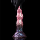 7.71in Dual Density Silicone Odd Dildo Adult Masturbation Pleasure Toy