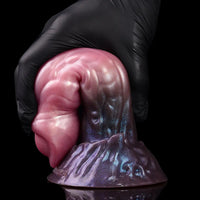 7.71in Dual Density Silicone Odd Dildo Adult Masturbation Pleasure Toy