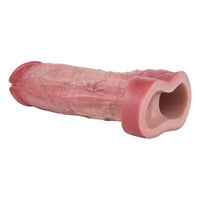 7.72in Realistic Penis Cock Dildo Sleeve Extender G-spot Vagina Stimulating
