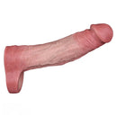 7.72in Realistic Penis Cock Dildo Sleeve Extender G-spot Vagina Stimulating