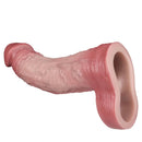 7.72in Realistic Penis Cock Dildo Sleeve Extender G-spot Vagina Stimulating