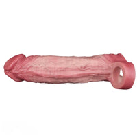 7.72in Realistic Penis Cock Dildo Sleeve Extender G-spot Vagina Stimulating