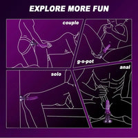 7.75in Big O Knot Silicone Inflatable Dildo Adult Gay Lesbian Sex Toy