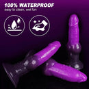7.75in Big O Knot Silicone Inflatable Dildo Adult Gay Lesbian Sex Toy
