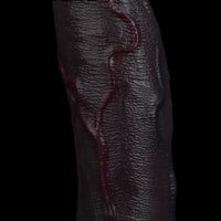 7.75in Dual Density Silicone Soft Real Dildo Hands-Free Uncut Pleasure Toy