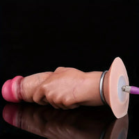 7.75in Inflatable Hollow Ovipositor Lay Eggs Silicone Vaginal Balls Dildo