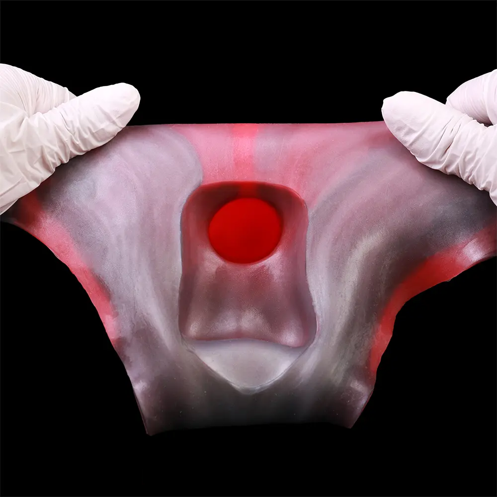 7.75in Odd Hollow Dildo Pants For Gay Men Penis Lengthening Thickening