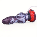 7.75in Realistic Animal Knot Spiked Dildo With Squirting Function