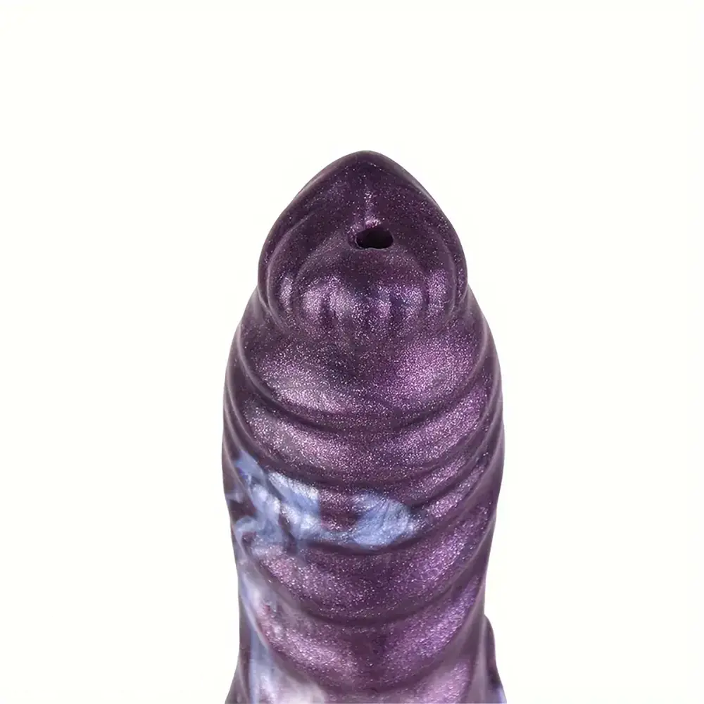 7.75in Realistic Animal Knot Spiked Dildo With Squirting Function