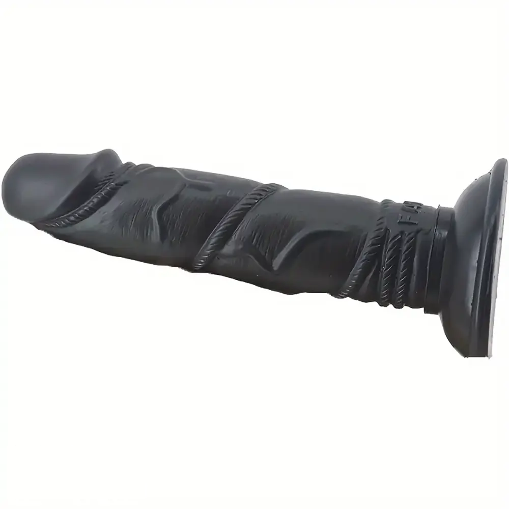 7.76in Realistic Male Female Anal Rope-Tied Skin Texture Dildo For Adults
