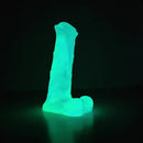 7.78in Liquid Silicone Fantasy Horse Glowing Luminous Love Dildo