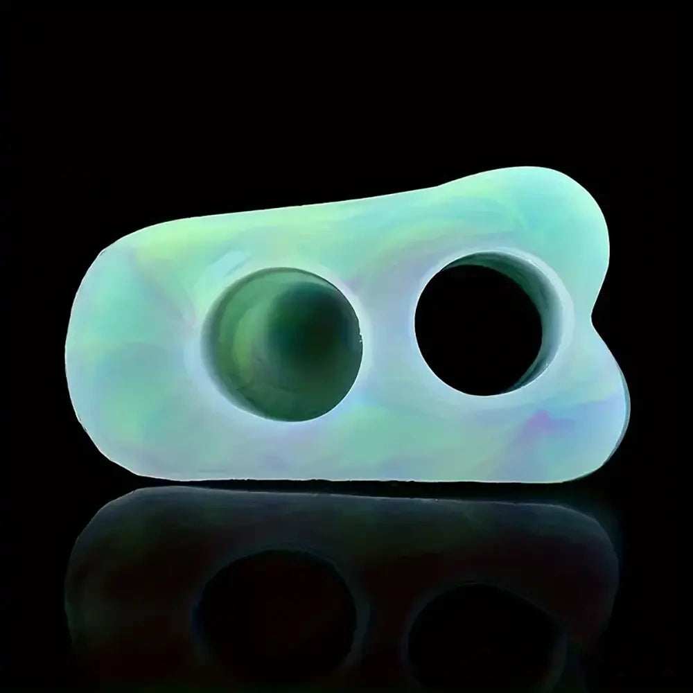7.78in Liquid Silicone Fantasy Horse Glowing Luminous Love Dildo