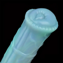 7.78in Liquid Silicone Fantasy Horse Glowing Luminous Love Dildo