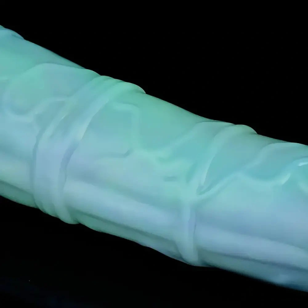 7.78in Liquid Silicone Fantasy Horse Glowing Luminous Love Dildo