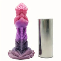 7.78in Monster Dragon Silicone Soft Fantasy Dildo For Vagina Massager