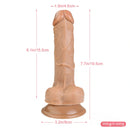 7.7in Fake Penis Dildo For Women Vagina Anus Masturbation