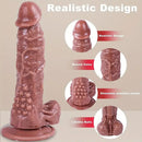 7.7in Real Spots PVC G-Spot Stimulator Dildo For Hands-Free Sex Play