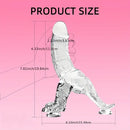 7.81in Dragon Soft Dildo For Offhand Play Silicone Fantasy Thick Dildo