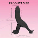 7.81in PVC Penis Dinosaur Simulated Dildo With Strong Suction Cup