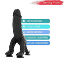 7.81in PVC Penis Dinosaur Simulated Dildo With Strong Suction Cup