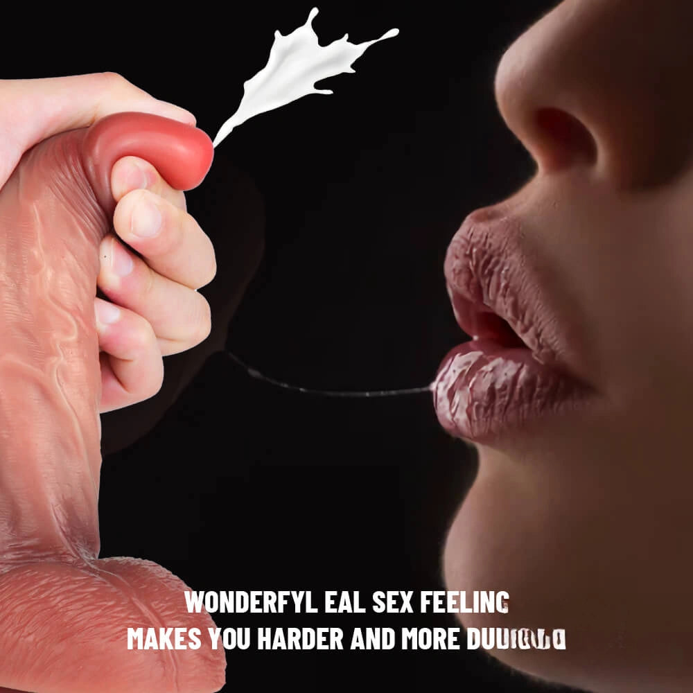 7.84in Lifelike Soft Silicone Dildo For Vaginal G-spot Stimulation