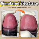 7.87in 10.03in 11.88in Dual Density Silicone Lifelike Big Strapon Dildo Dilator