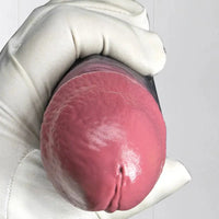 7.87in 10.03in 11.88in Dual Density Silicone Lifelike Big Strapon Dildo Dilator