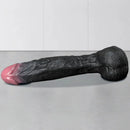 7.87in 10.03in 11.88in Dual Density Silicone Lifelike Big Strapon Dildo Dilator