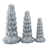 7.87in 10.23in 12.59in Scary Huge Fantasy Butt Plug Dildo For Prostate Massage