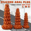 7.87in 10.23in 12.59in Scary Huge Fantasy Butt Plug Dildo For Prostate Massage