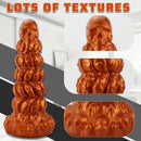 7.87in 10.23in 12.59in Scary Huge Fantasy Butt Plug Dildo For Prostate Massage
