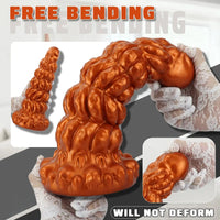 7.87in 10.23in 12.59in Scary Huge Fantasy Butt Plug Dildo For Prostate Massage