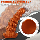 7.87in 10.23in 12.59in Scary Huge Fantasy Butt Plug Dildo For Prostate Massage