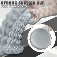 7.87in 10.23in 12.59in Scary Huge Fantasy Butt Plug Dildo For Prostate Massage