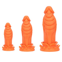 7.87in 10.43in 12.6in Fantasy Silicone Soft Big No Eggs Dragon Dildo