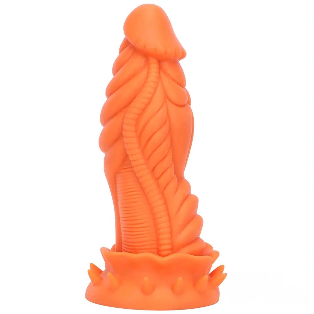 7.87in 10.43in 12.6in Fantasy Silicone Soft Big No Eggs Dragon Dildo